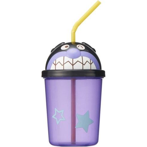 일본 호빵맨 세균맨 짤랑이 다이컷 스트로우 컵 빨대컵 물병 물통 텀블러 뚜껑 300ml