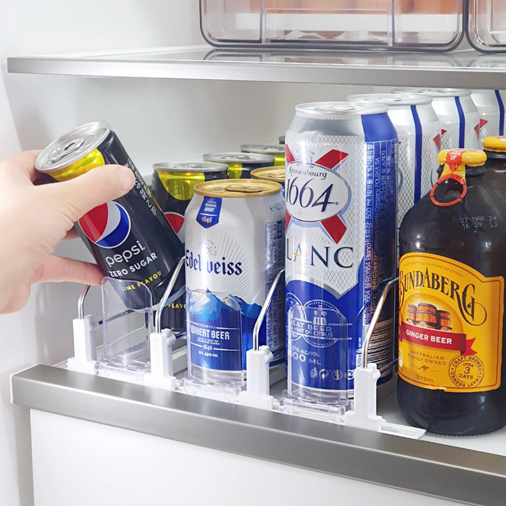 자동 캔음료 트레이 일반형 31cm 3라인 편의점 캔맥주 음료수 정리 냉장고 디스펜서