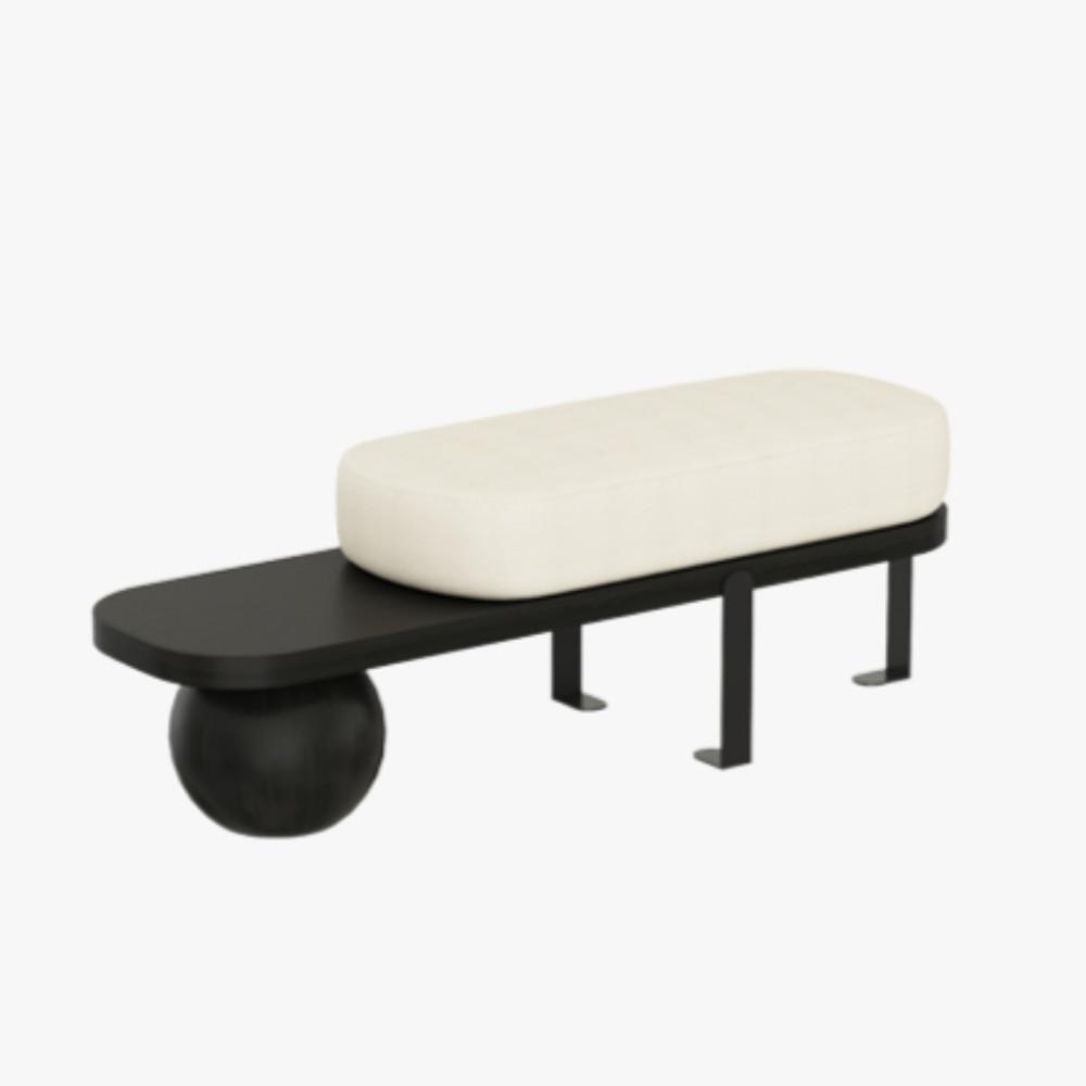 고아벤치 Goa Bench 라운지의자 스튜디오 매장 병원 인테리어 스툴 벤치 의자