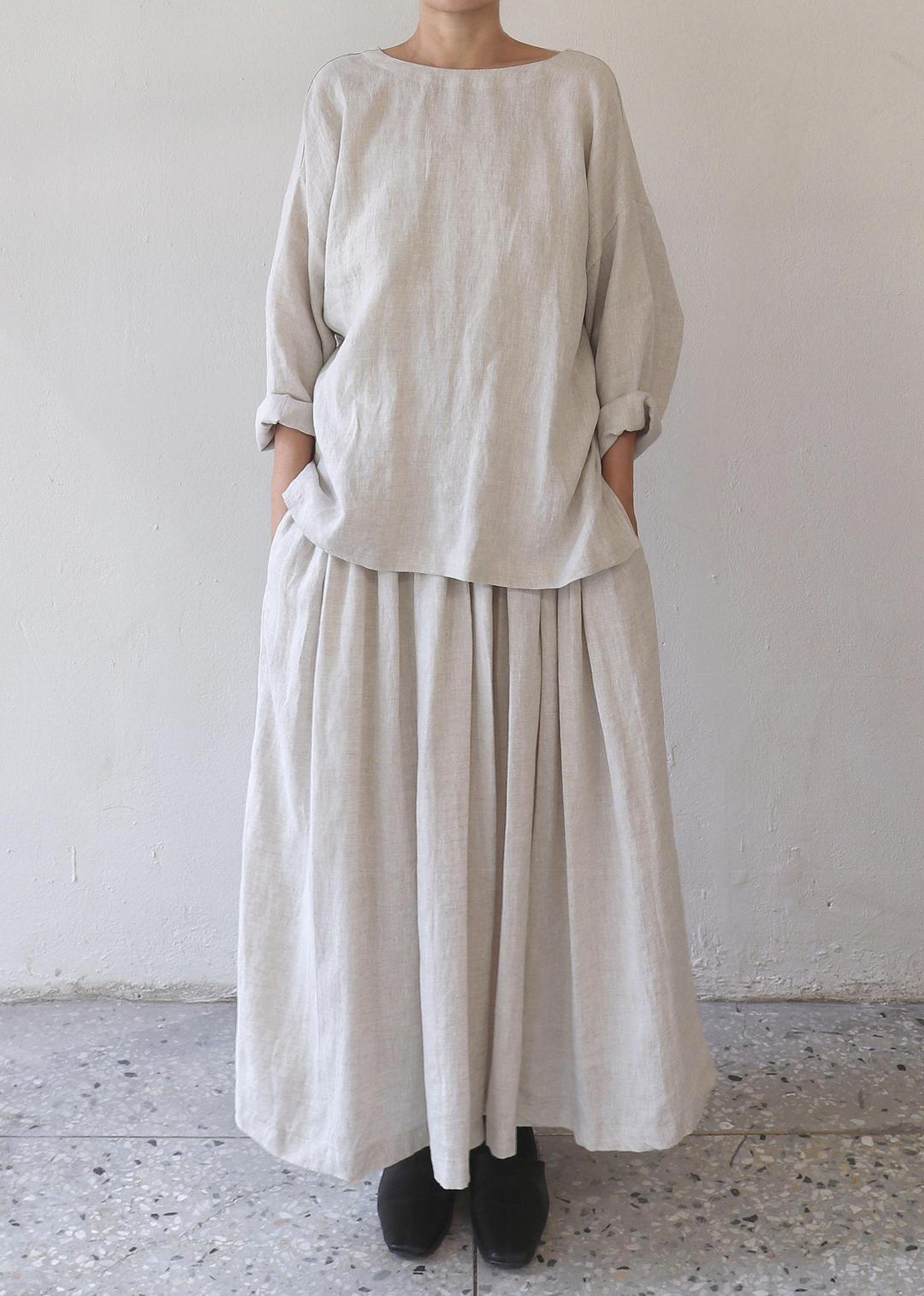 Simple Round Blouse