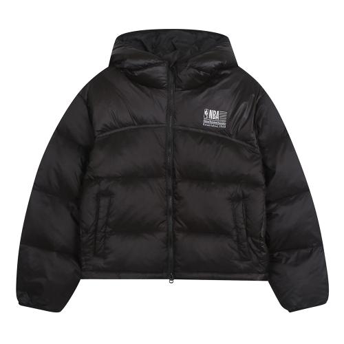 후드 숏 푸퍼 다운(N244DW955P) 블랙