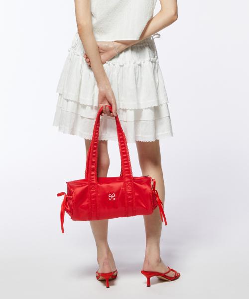 Pippet Lace Duffle Bag (red)