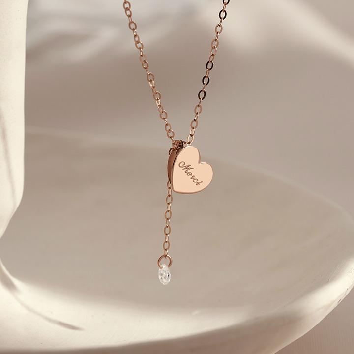 14k 메르시 목걸이
