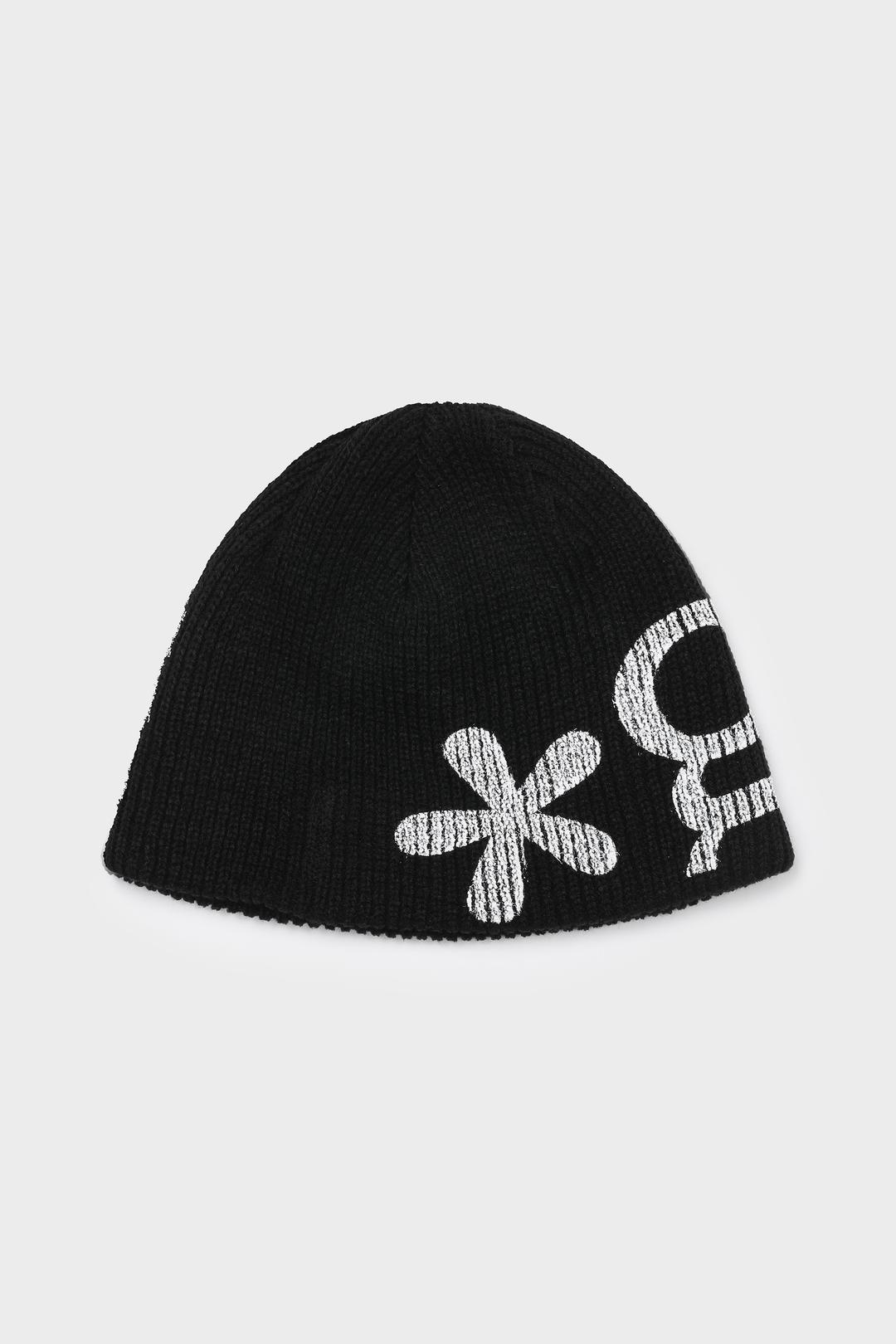 CRACK LOGO BEANIE (BLACK)