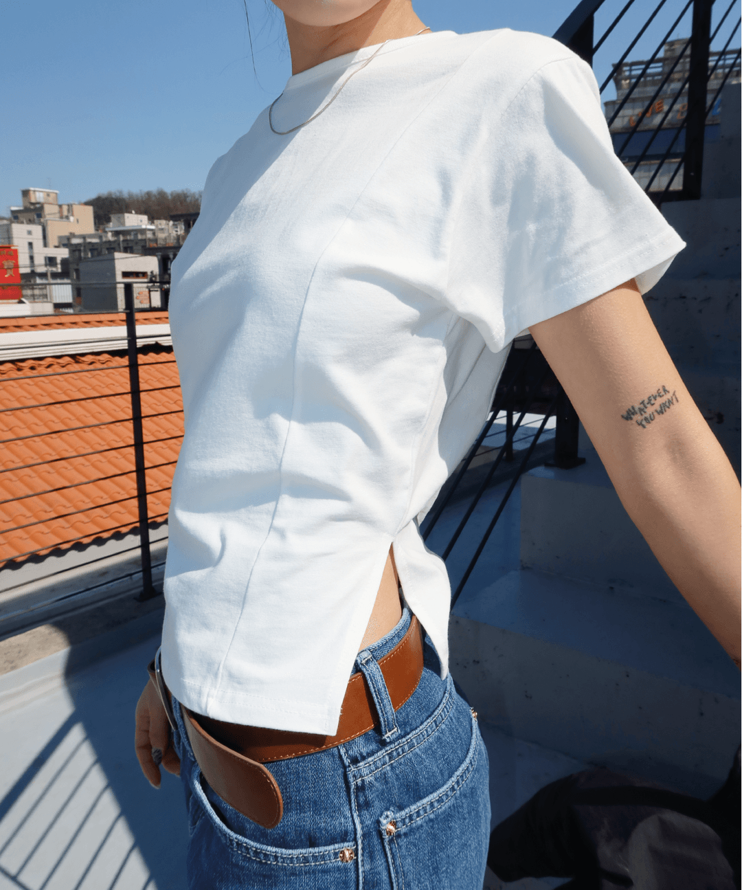 SLASH CROP T
