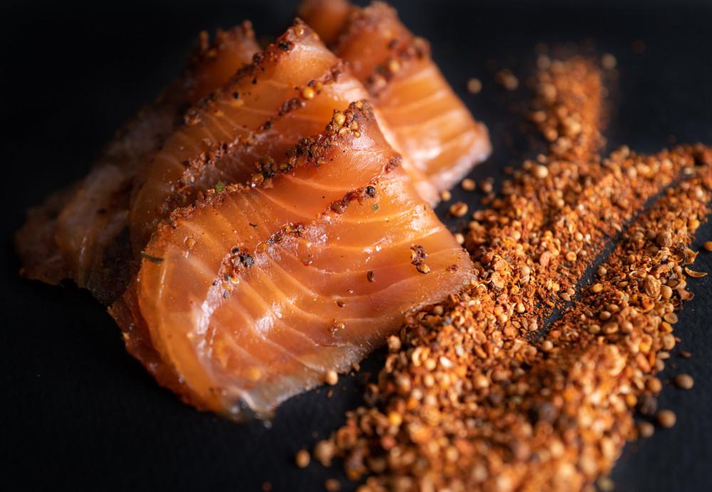 [롱보트스모커] 시즈닝 훈제연어 150g