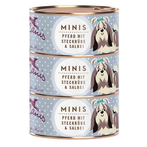 테라카니스 강아지 미니 말과 순무 주식캔 3p, 100g, 1개