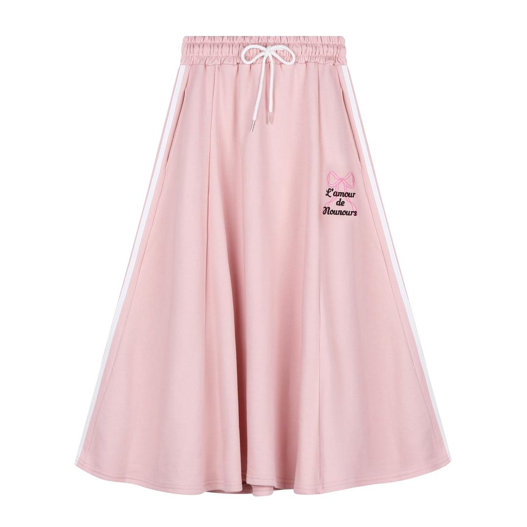 (2023 SS) L'amour de Nounours A Line Skirts ( Pink )