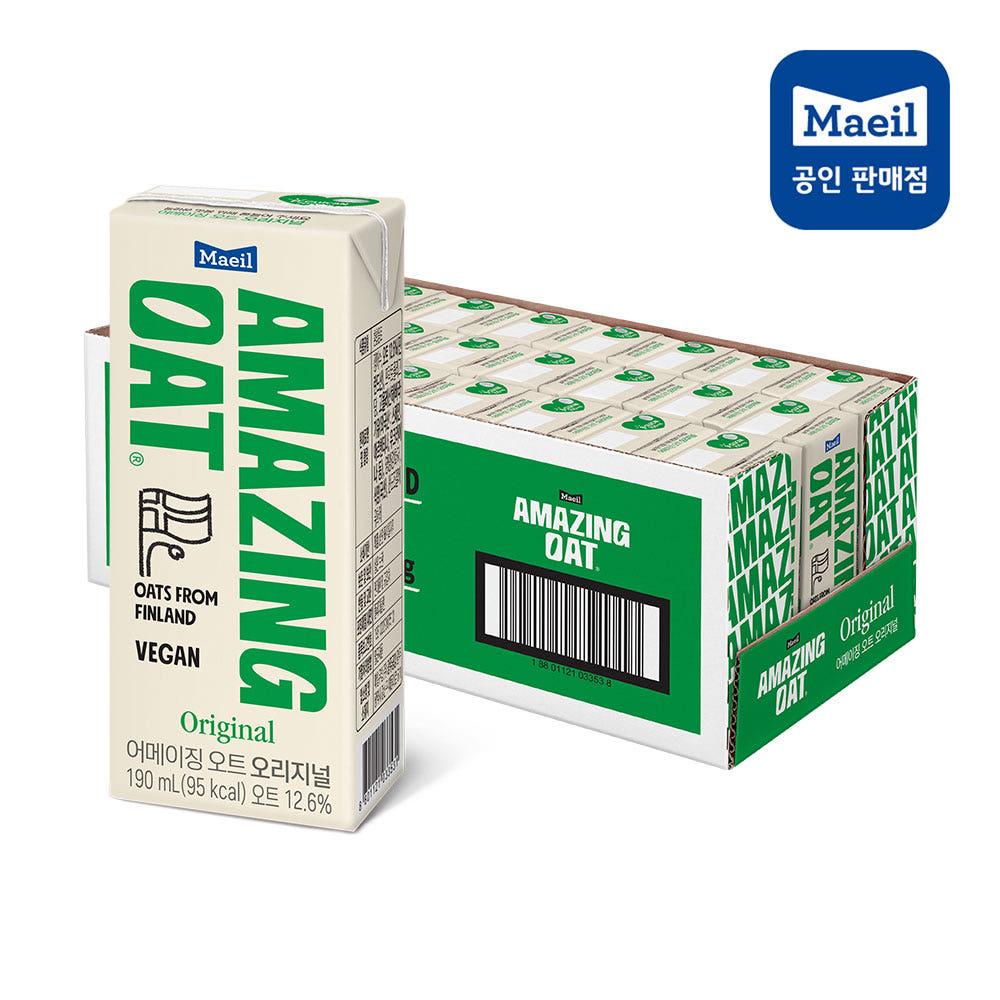 매일유업 어메이징오트 오리지널 190ml 24팩