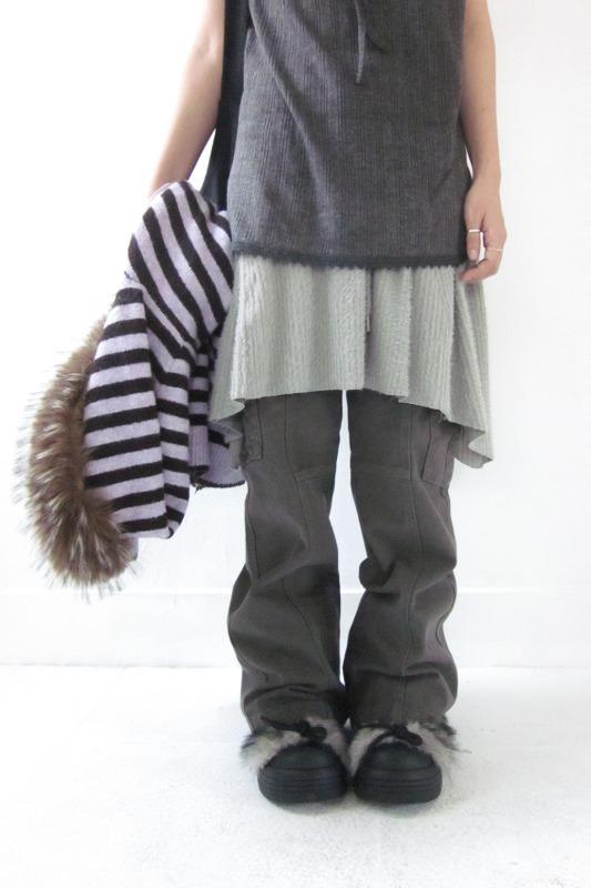 히피디피 속기모* twill cargo pants (2color)