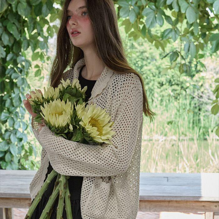 Crochet summer cardigan