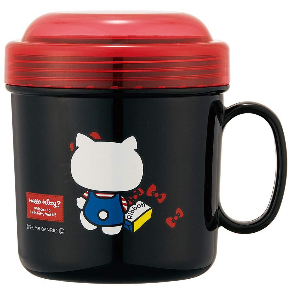 PCU6 헬로키티 손잡이 컵타입 도시락 경량 슬림 600ml