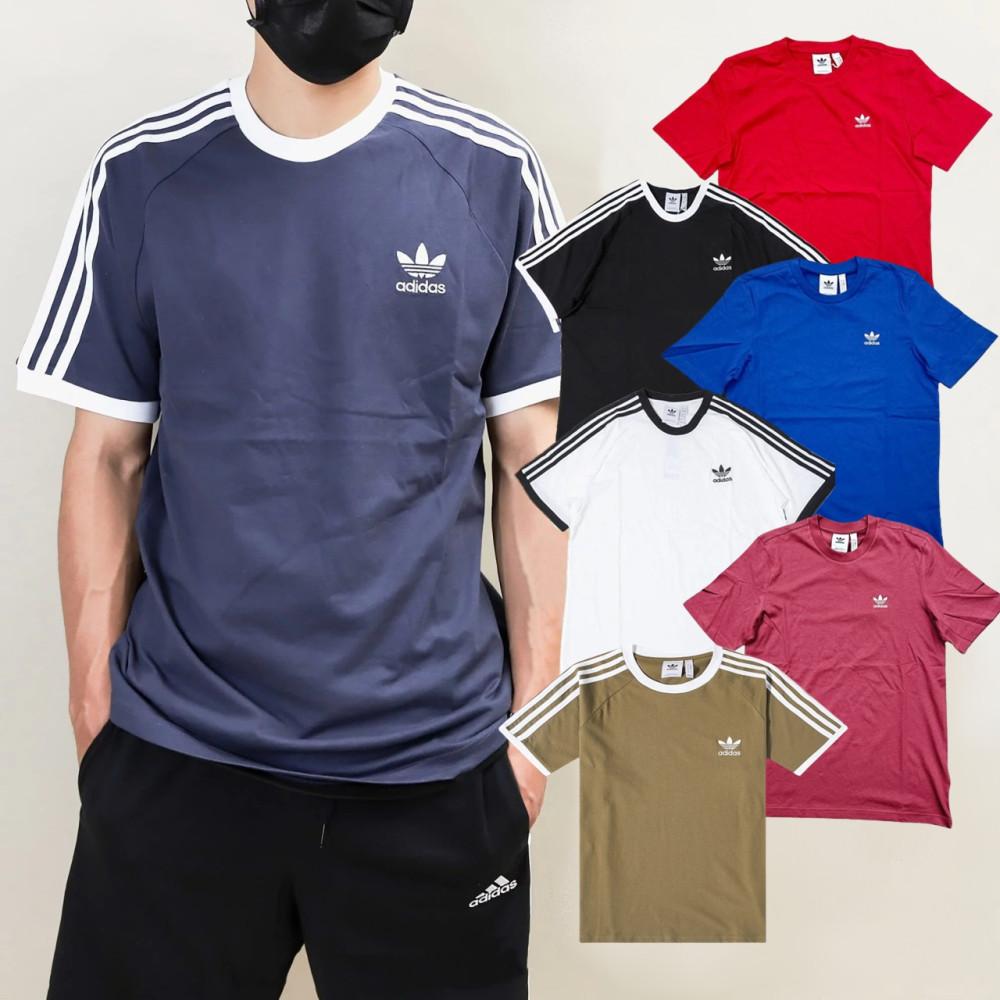 [매장판] 아디다스 삼선 반팔 에센셜 티셔츠