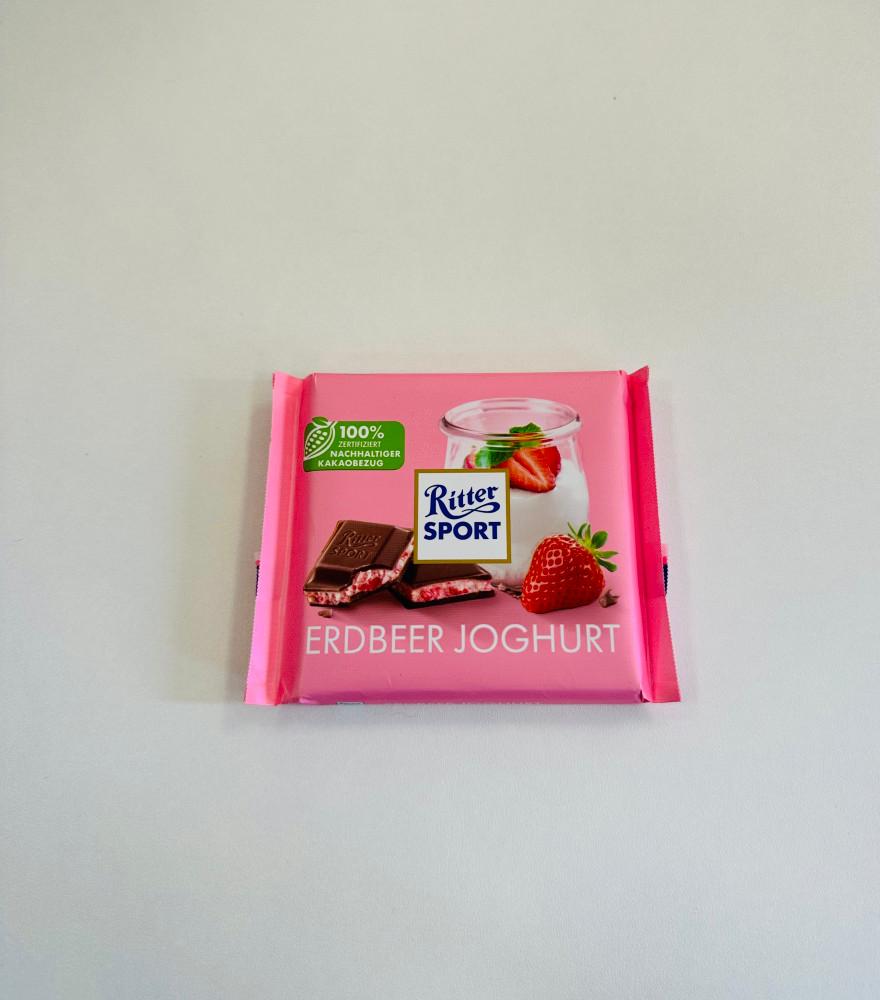 리터 스포트 딸기 요거트 Ritter sport 100g [원산지:독일]