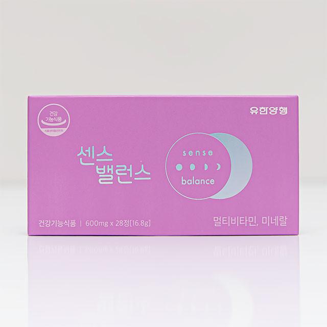 유한양행 센스밸런스  여성 멀티비타민 영양제