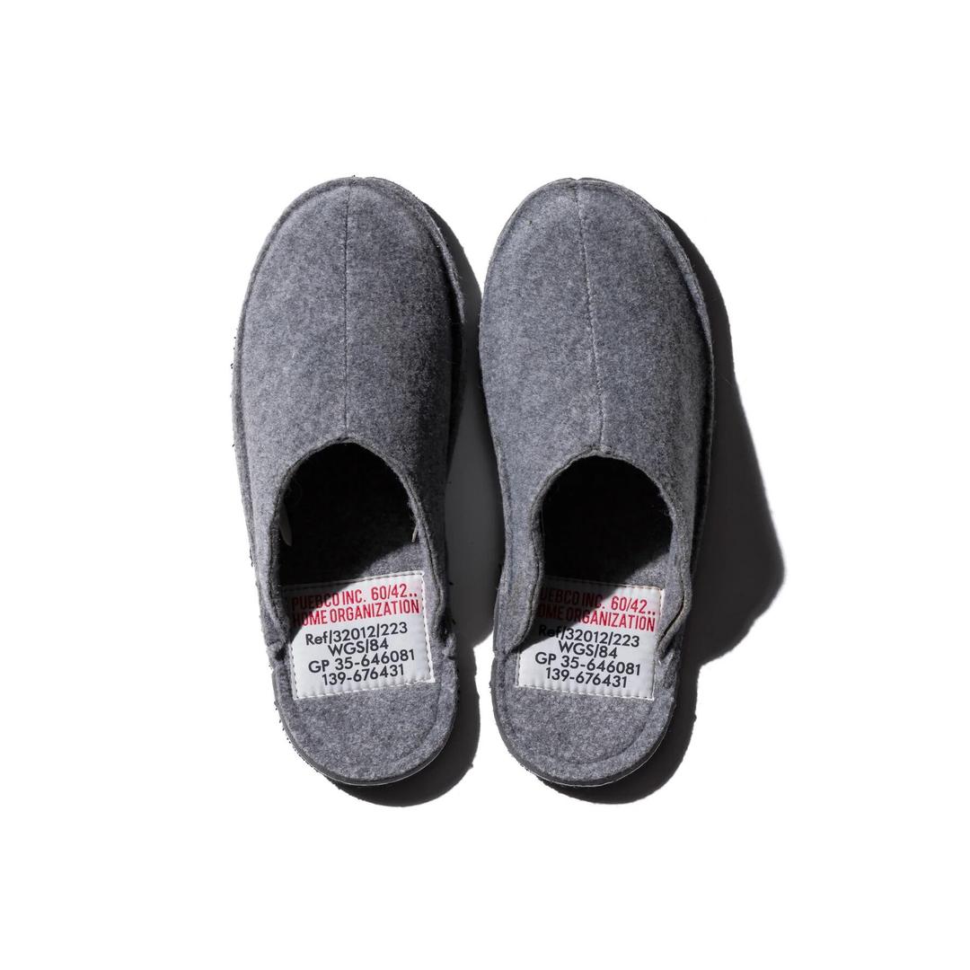 107738 ROOM SLIPPER Small / Light Gray