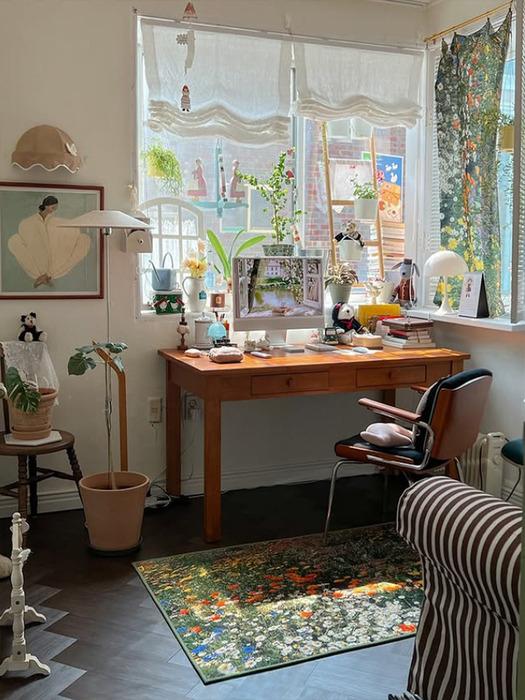 Secret Garden, landscape rug