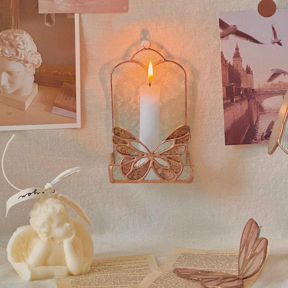 앤틱 나비 캔들 홀더