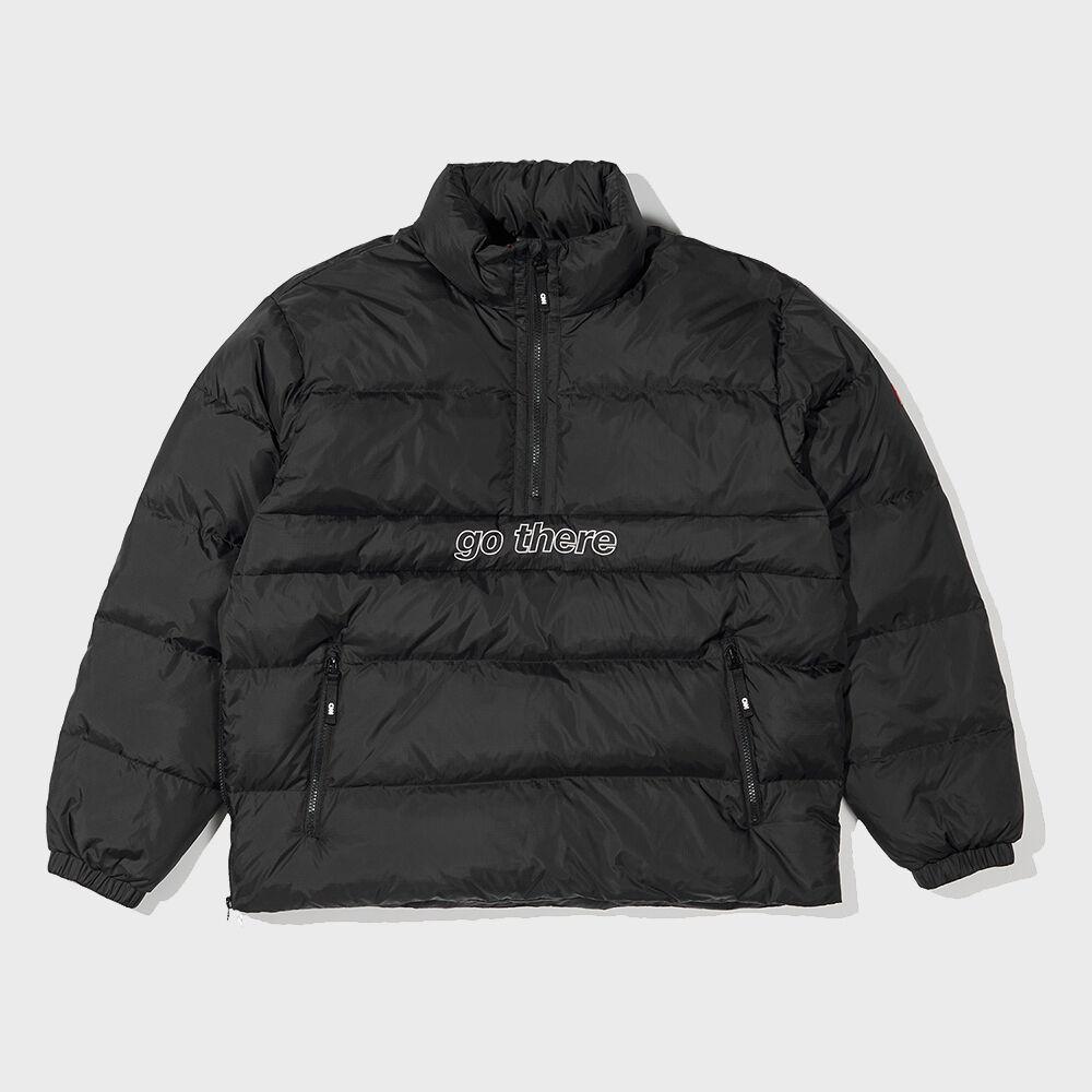 스타일 다운패딩 아노락