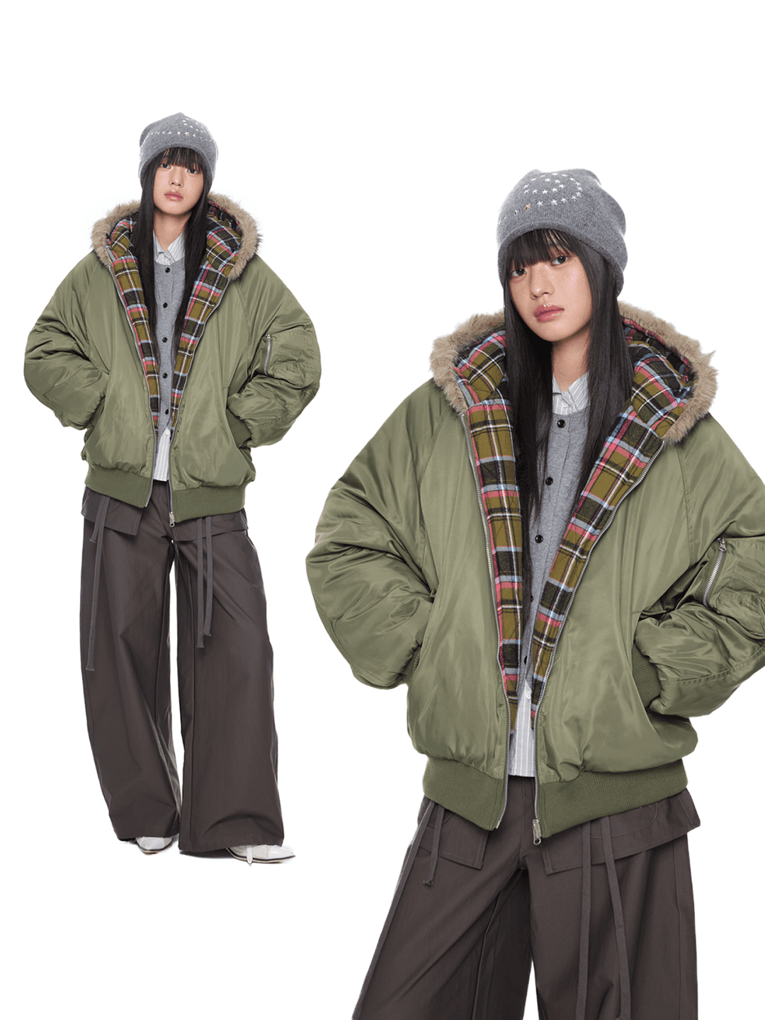 EZEK Reversible Patch Parka