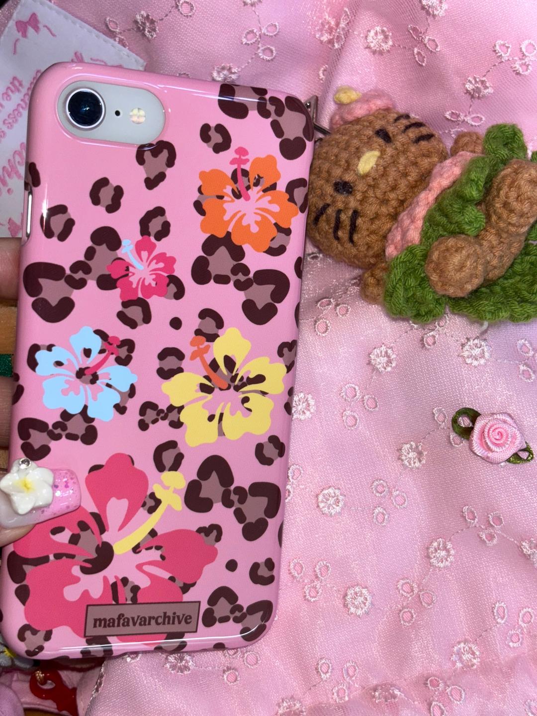 rainbow aloha hard case