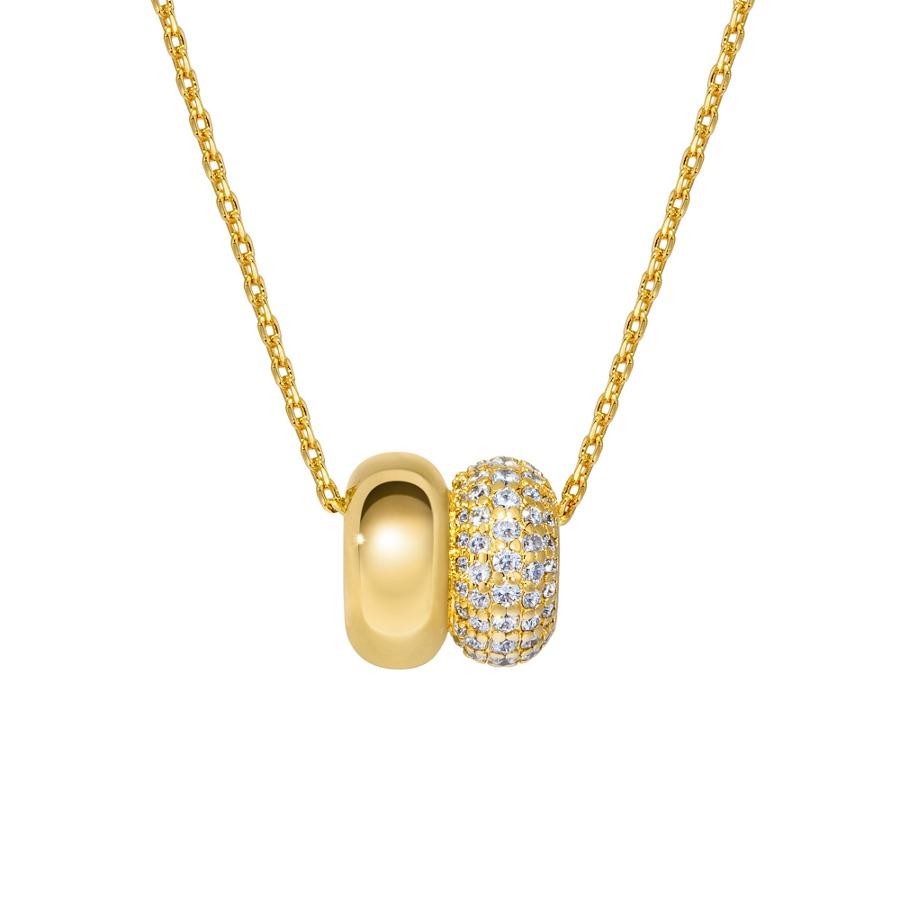 Double Pave Necklace