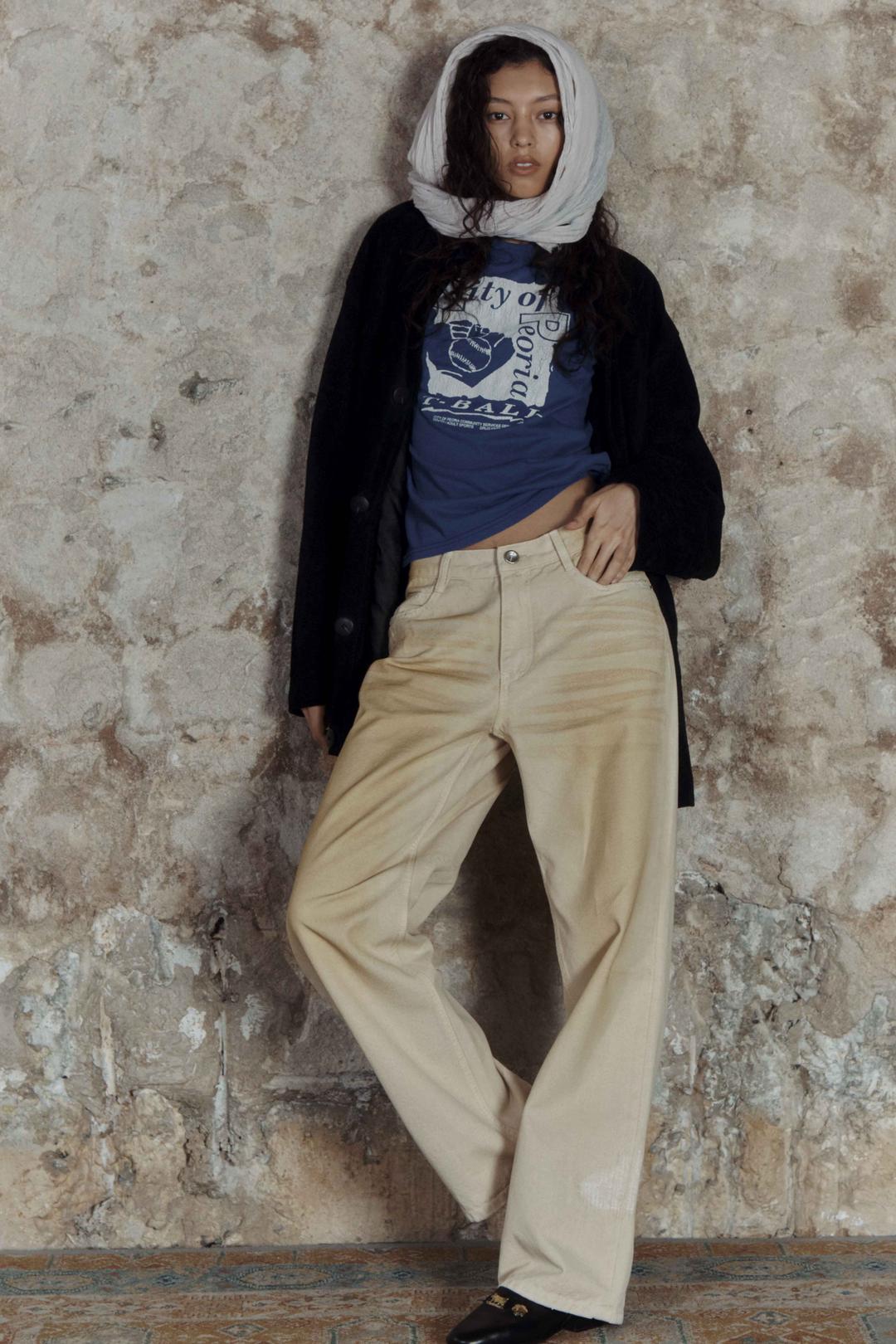 F 030 DIRTY WASHED  BORO DENIM