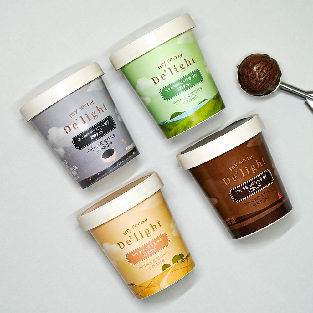 마이비밀 딜라이트아이스크림 파인트 모음 (저칼로리,다이어트 아이스크림이 아닙니다)