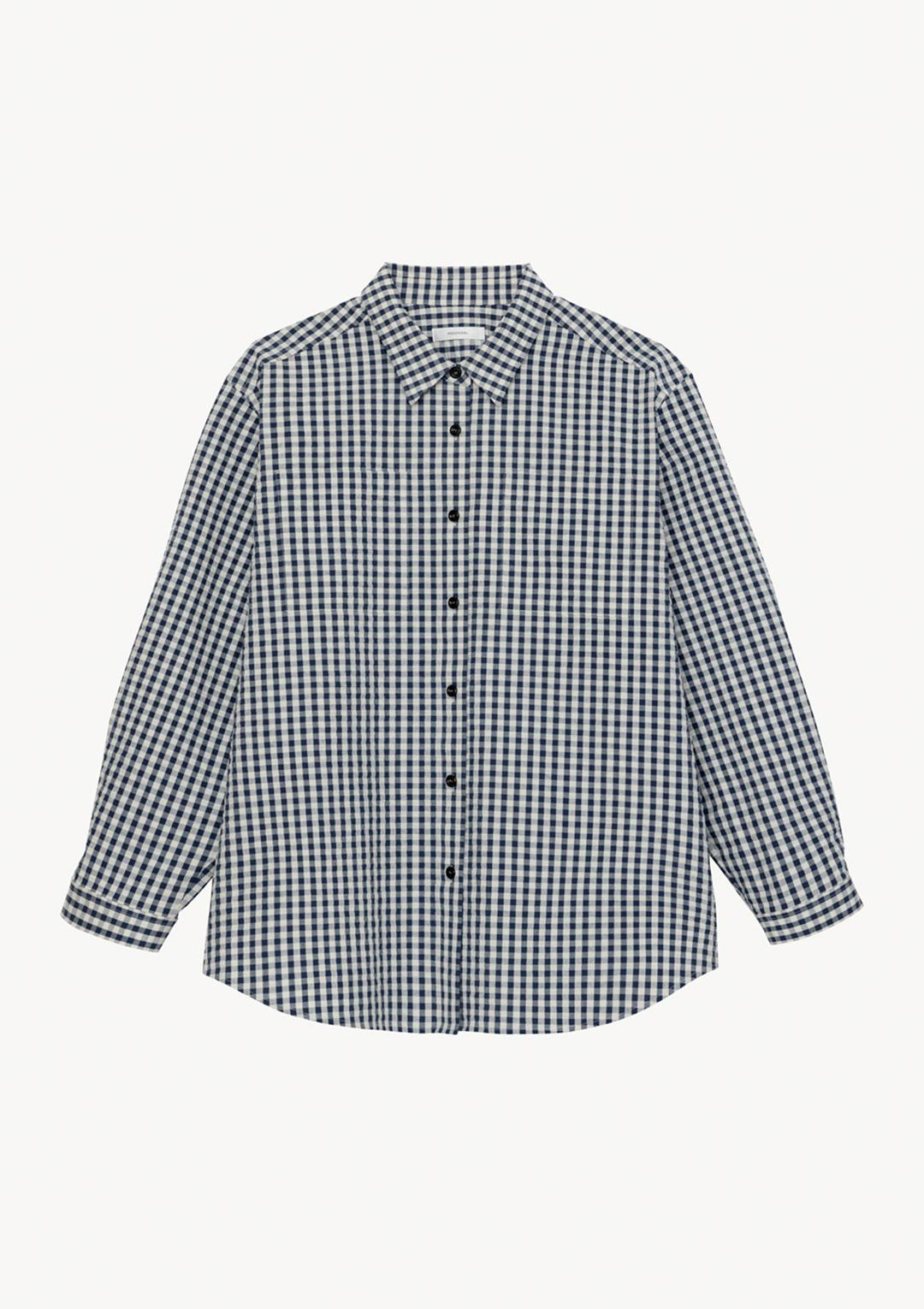 Cielo Shirt in Navy Check