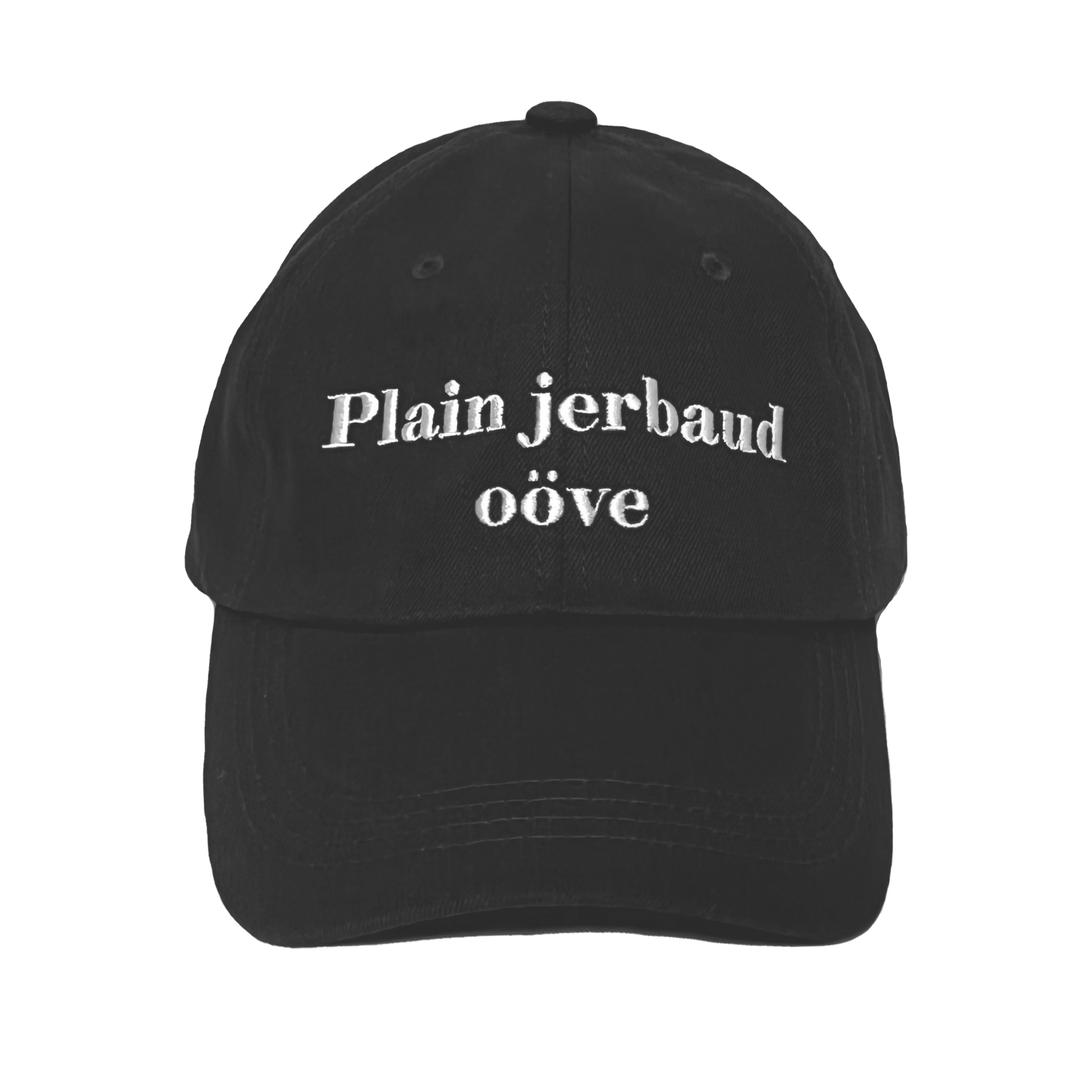 plain logo cap (charcoal)