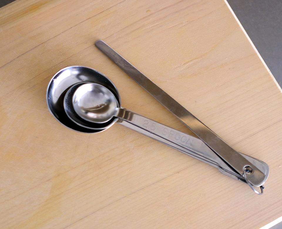 [아이자와공방] 계량스푼 세트 (3pcs)