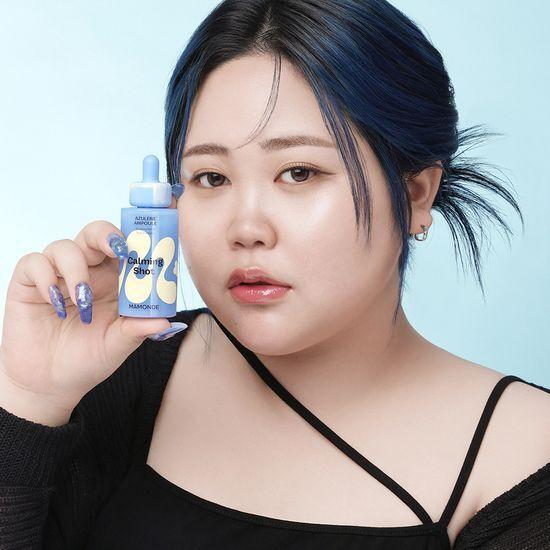 [NEW] 마몽드 카밍 샷 아줄렌 흔적 수분앰플 50ml 기획 (+크림 30ml 증정)
