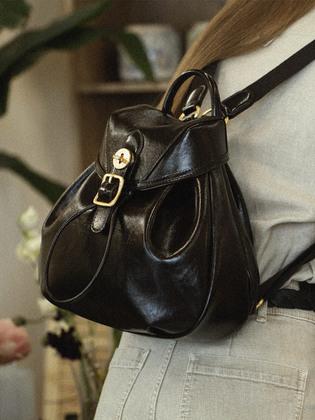 [단독]monde marron backpack_choco brown