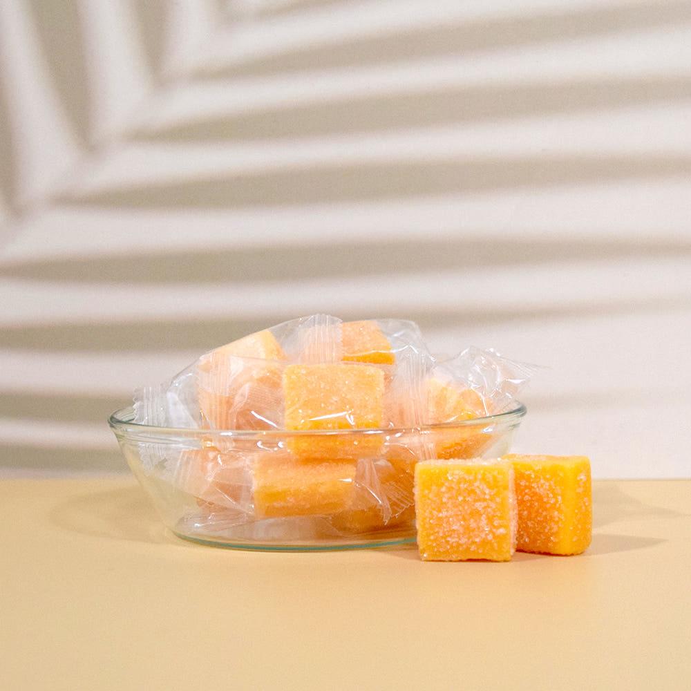 까먹는 망고젤리 마하차녹 태국 생 무지개망고 100g 선물용