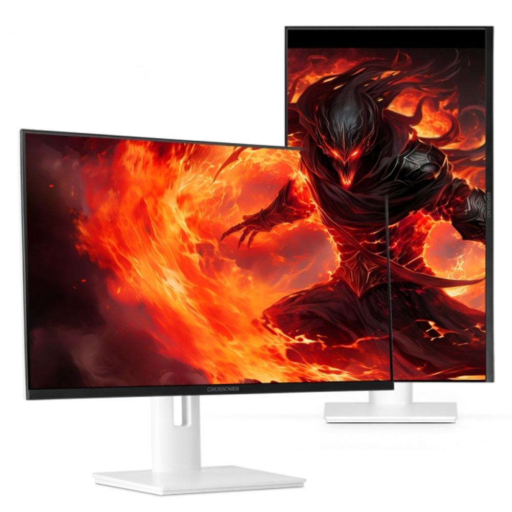 크로스오버 27QA950 IPS WQHD 화이트 게이밍 멀티스탠드 무결점