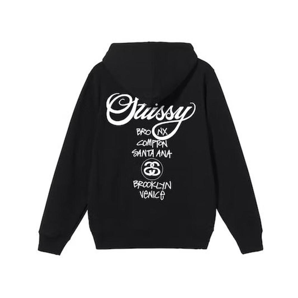 STUSSY WORLD TOUR HOODIE 월드투어 후드