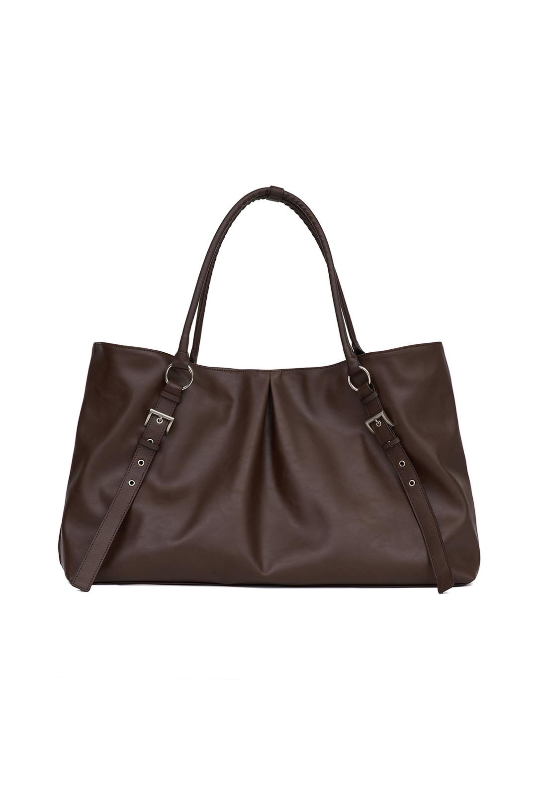 (YEOMIM X 이유정) 트라페즈백 trapez bag (choco brown)