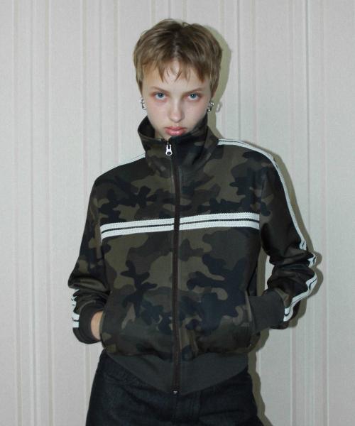 Lace Track Jacket Camo