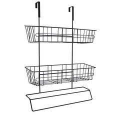 코시나 무타공 문걸이 수건선반 2단