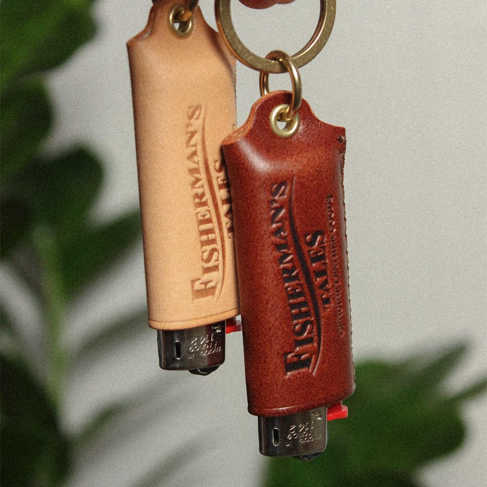 LIGHTER CASE / EDC 라이터 케이스 가죽 키링 / 피셔맨스테일스