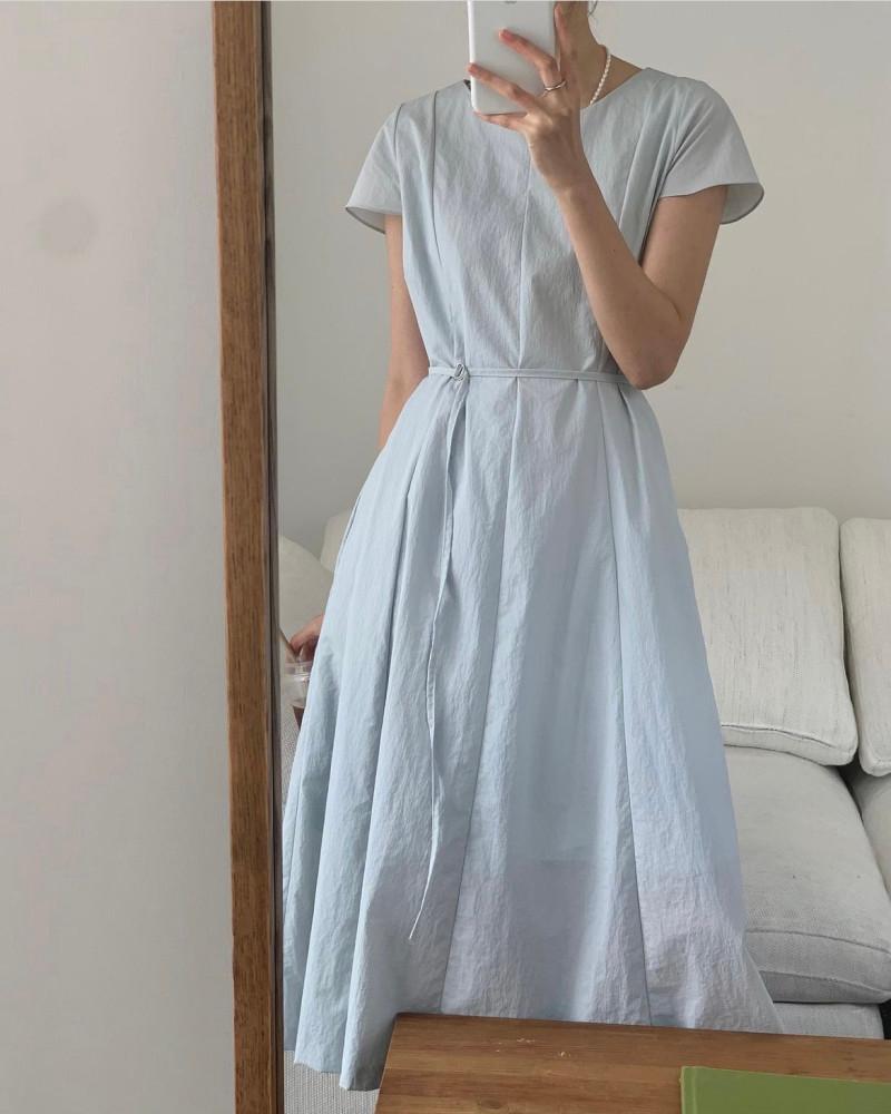 프리러브 디링 벨트 원피스 (3color)