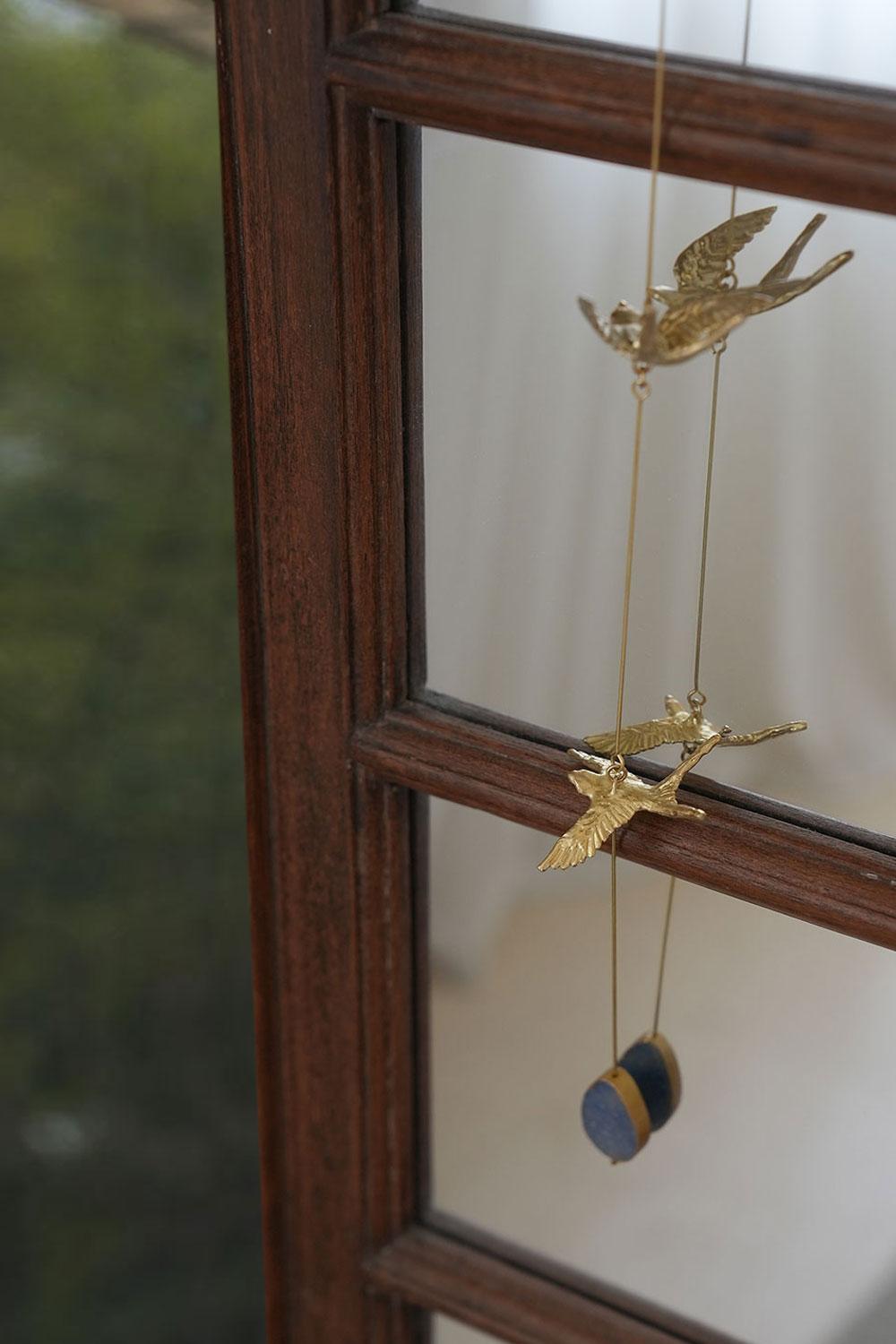 제비 두마리 모빌