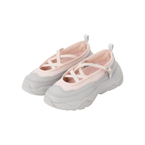 메리제인 스니커즈 피치핑크