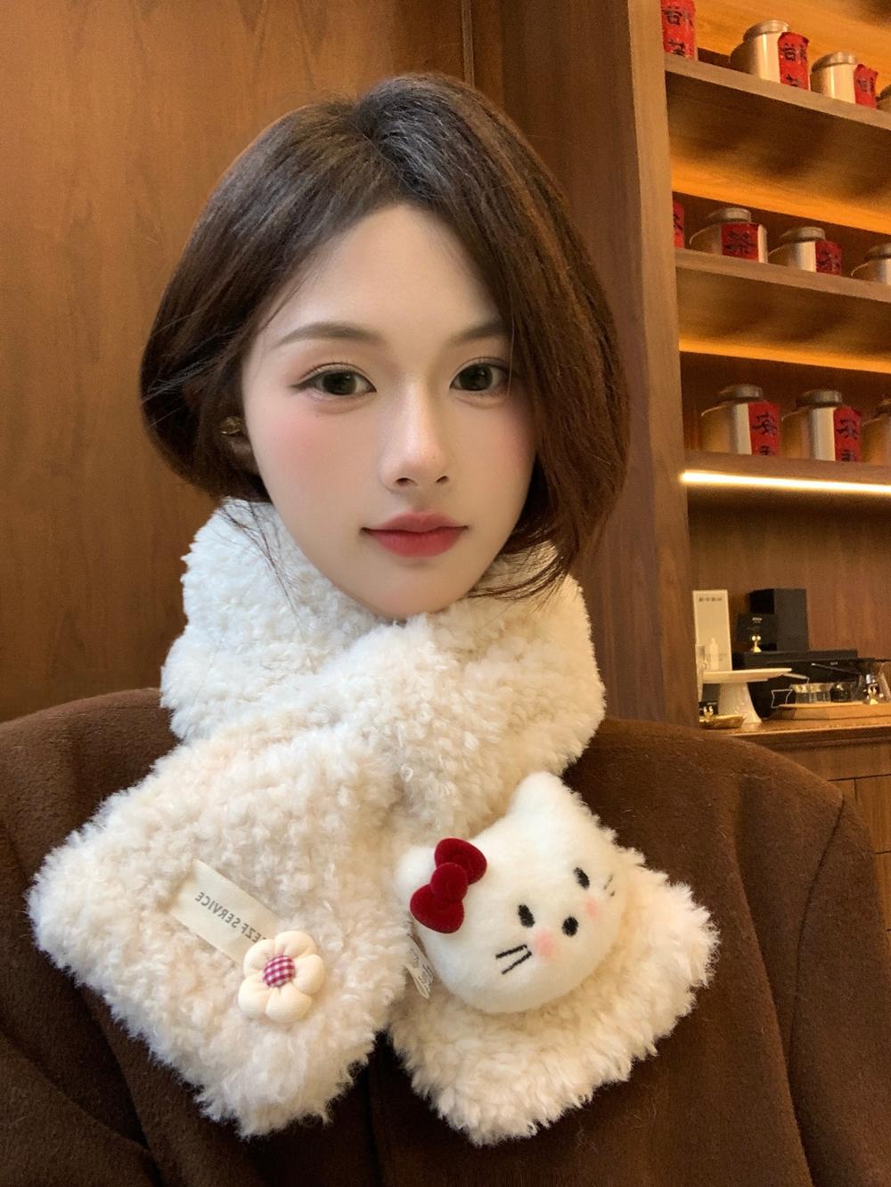 겨울 따뜻한 넥 워머 3컬러 목도리