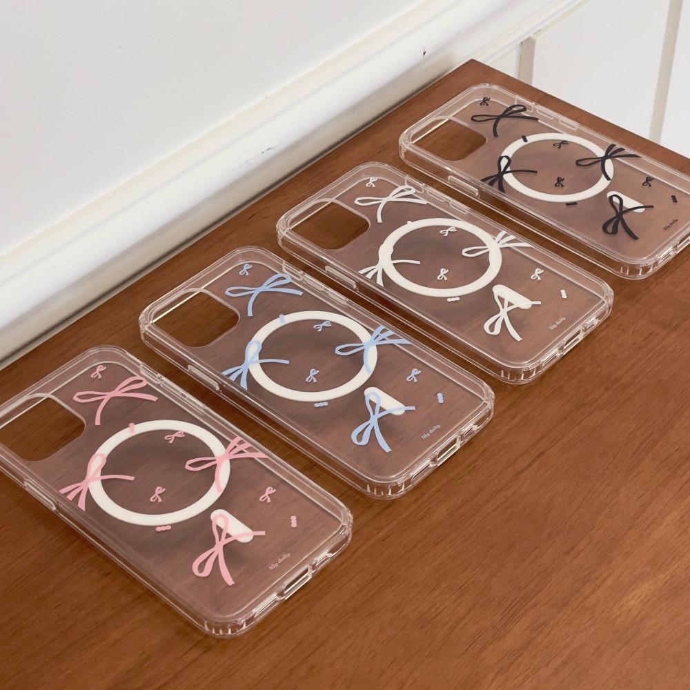 Vintage rabbit | 투명 폰케이스 - 투명버전 (젤하드,맥세이프 젤하드)