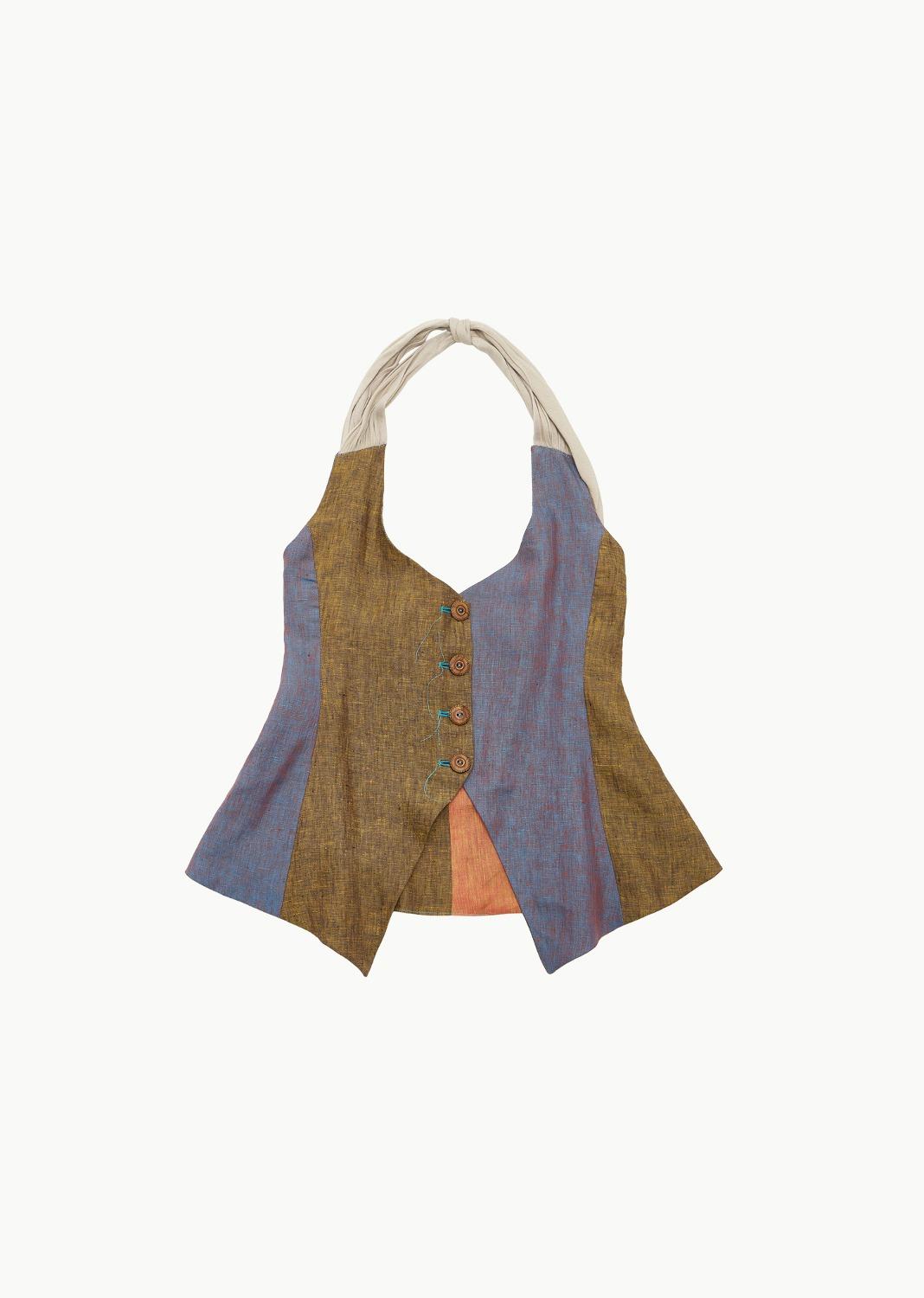 loom vest, harvest