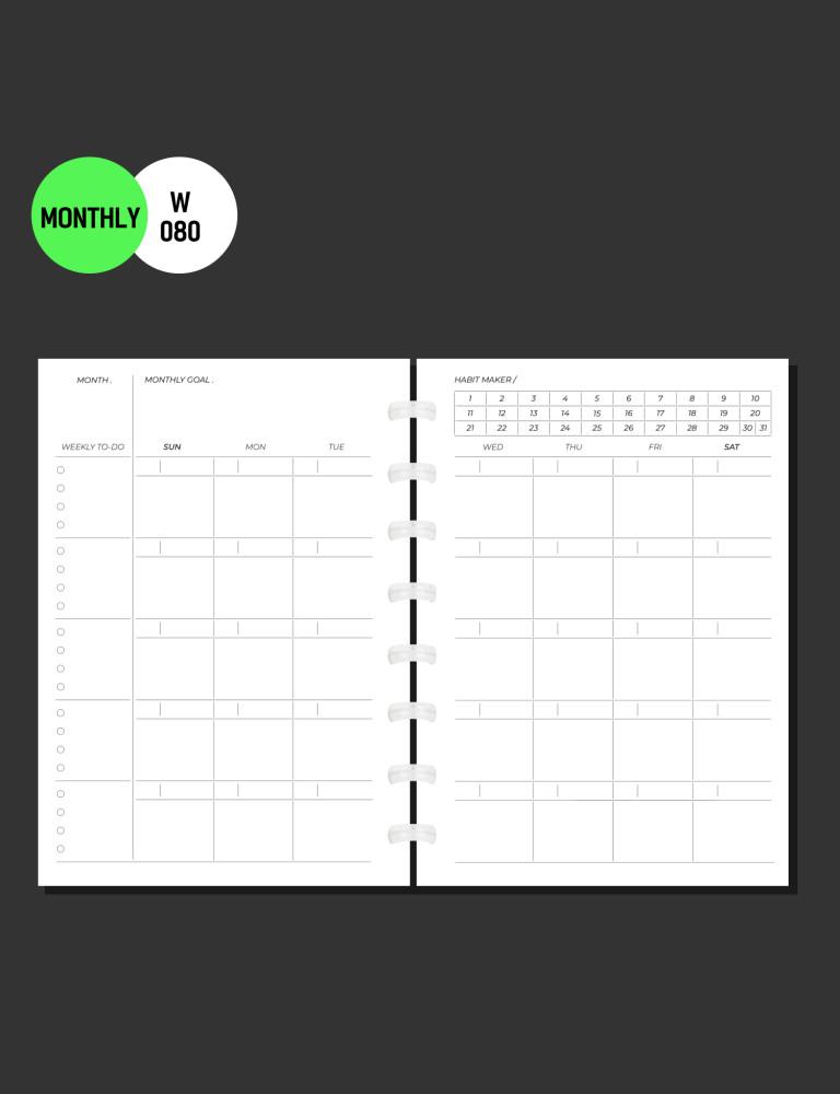 PAPER | W080_MONTHLY RECORDS