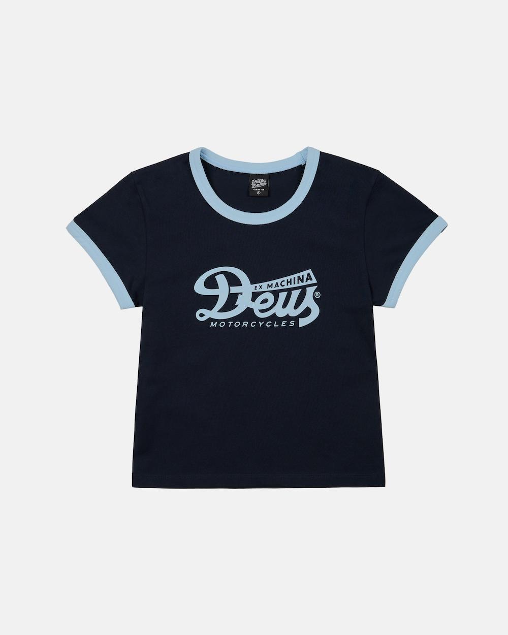 W. Everyday Ringer Tee_Navy