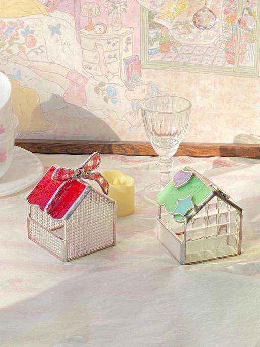 [대량구매할인] 나의 작은 집 캔들홀더🏡🌙🩵🎀