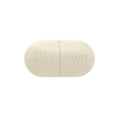 Capsule pill box_ivory